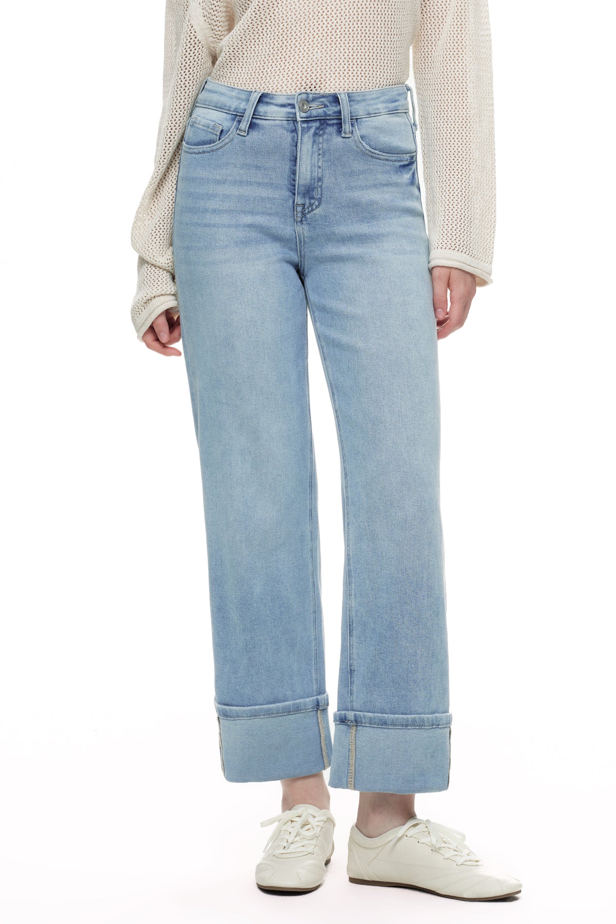 ONESO Effortless High Rise Straight Jeans