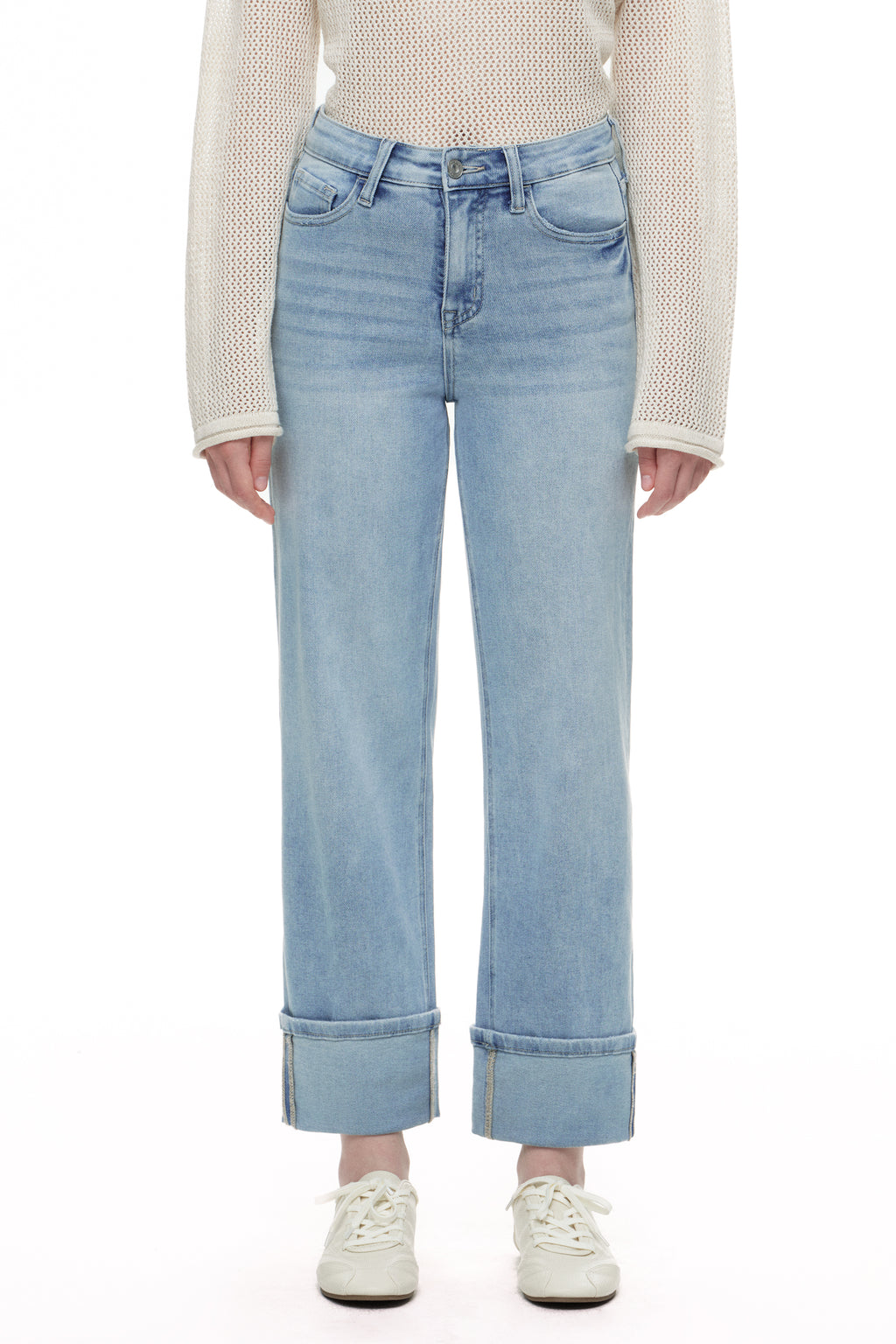 ONESO Effortless High Rise Straight Jeans