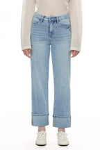 ONESO Effortless High Rise Straight Jeans