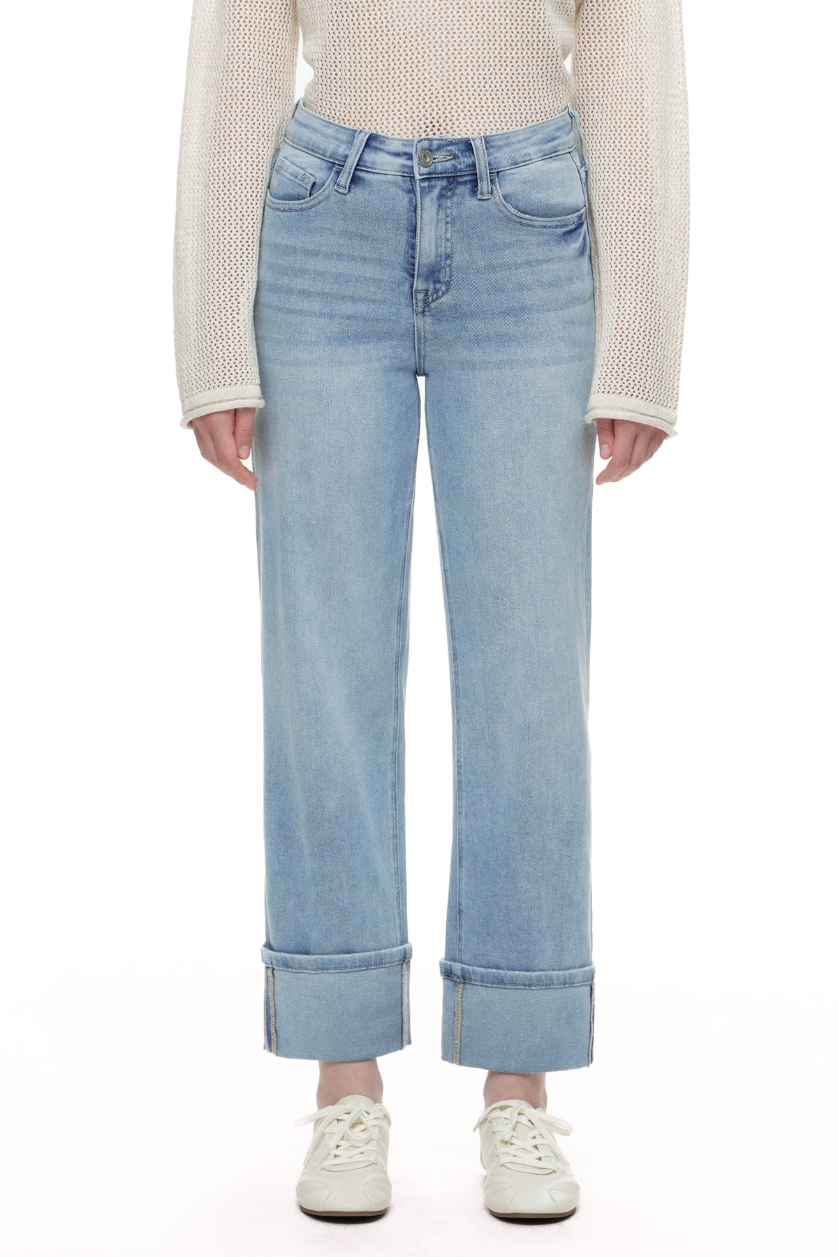 ONESO Effortless High Rise Straight Jeans