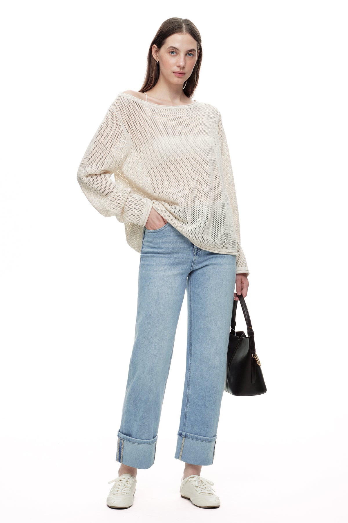 ONESO Effortless High Rise Straight Jeans