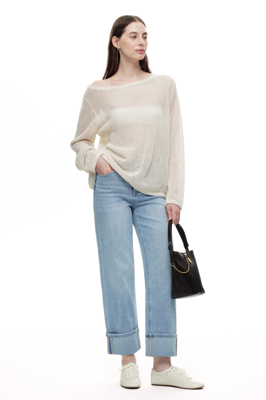 ONESO Effortless High Rise Straight Jeans