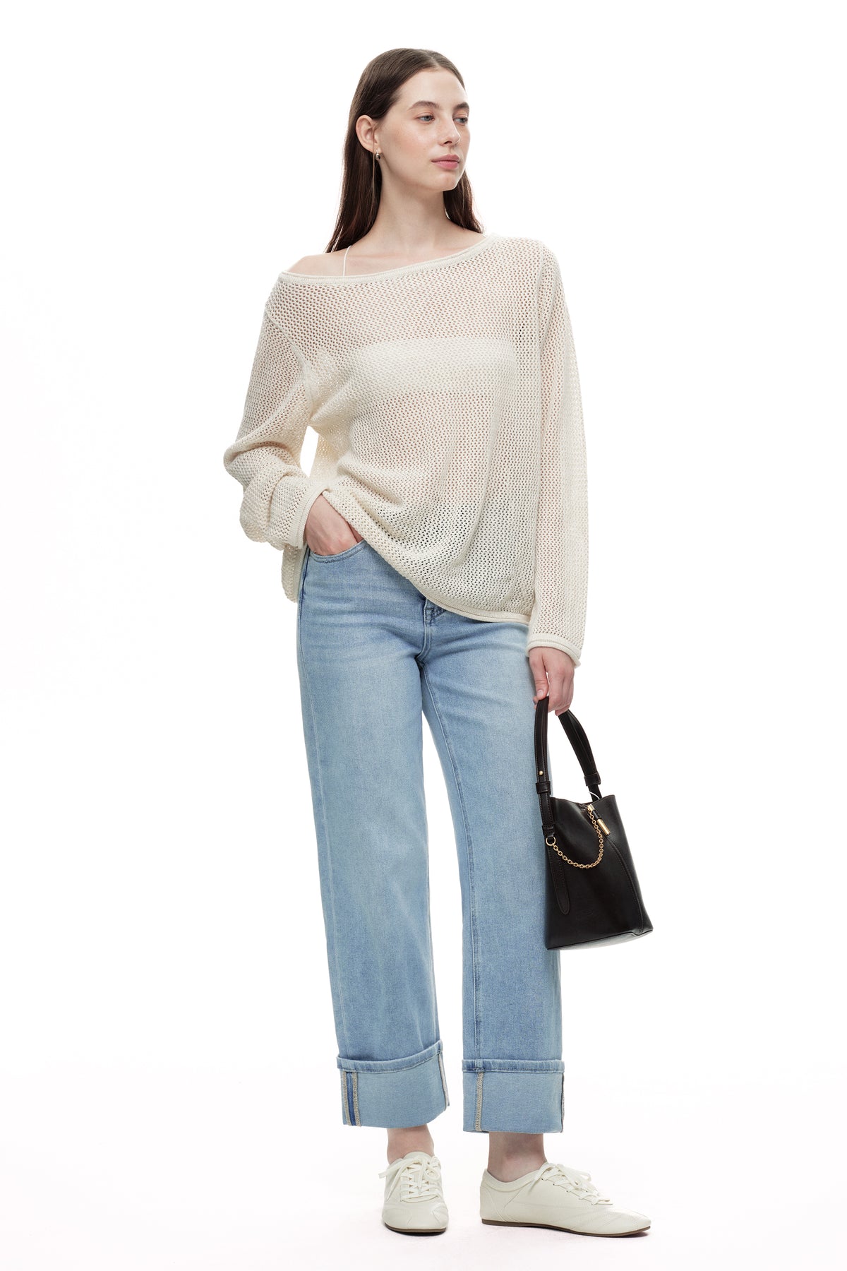 ONESO Effortless High Rise Straight Jeans