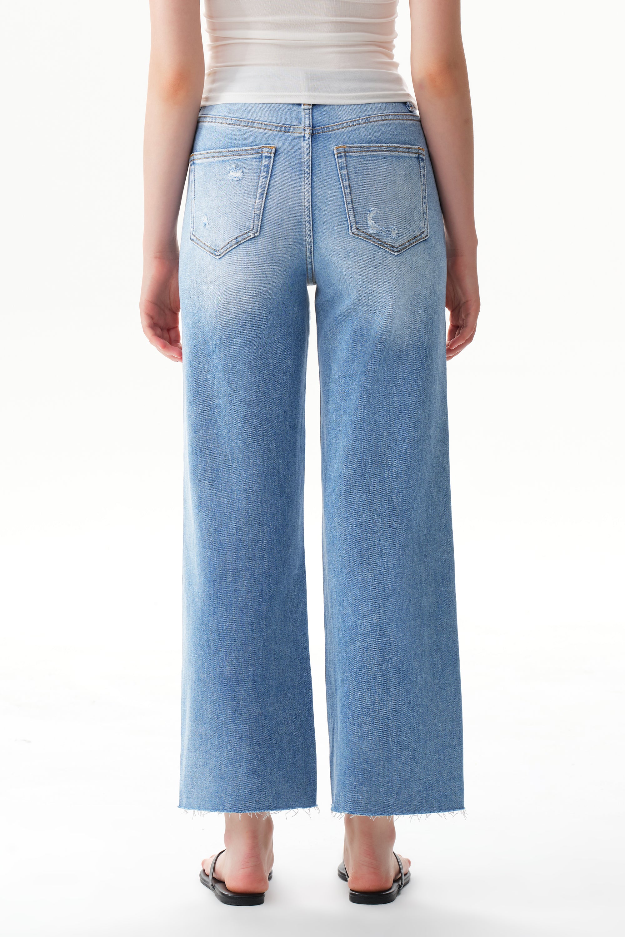 ONESO Vintage High Rise Straight Jeans