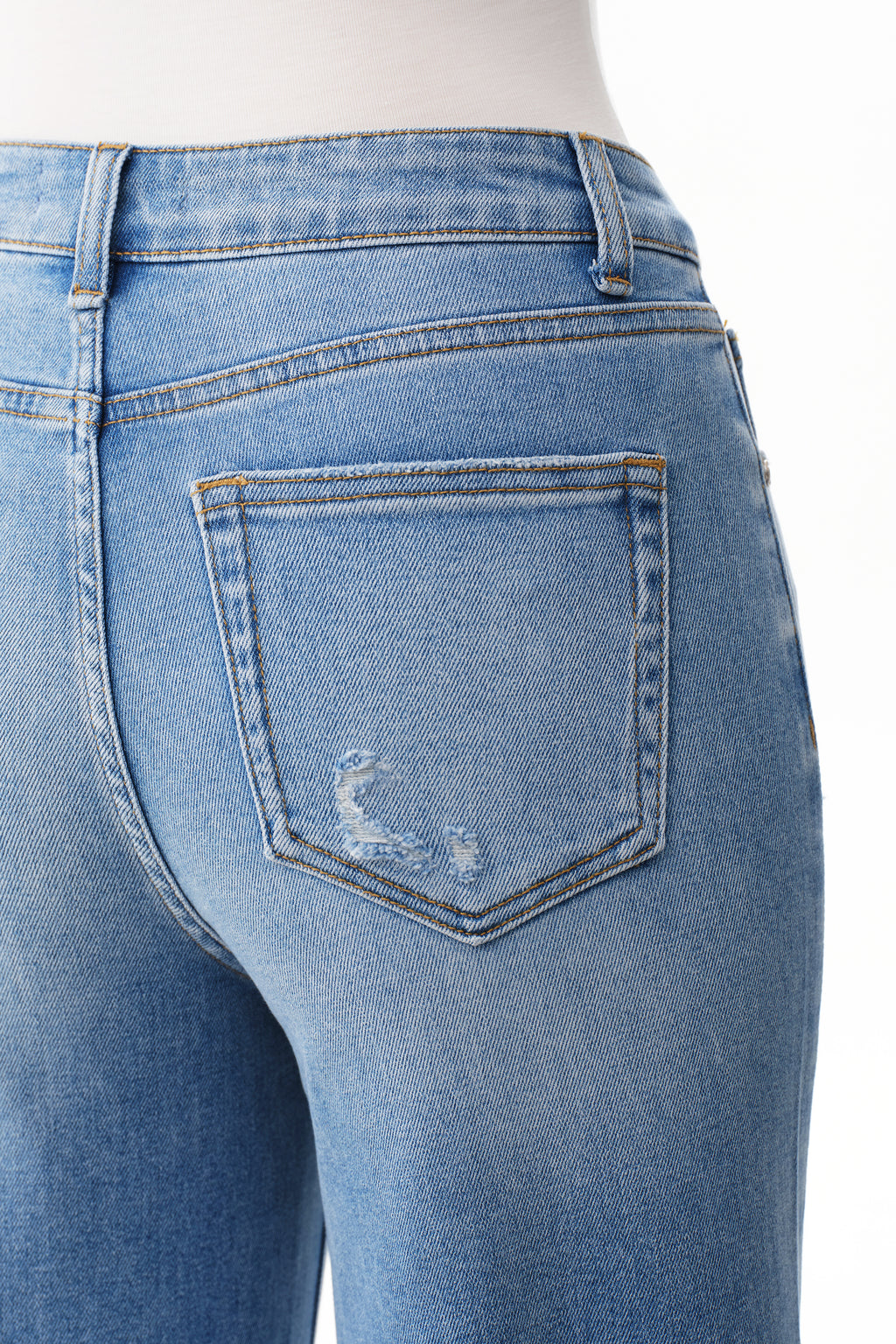 ONESO Vintage High Rise Straight Jeans