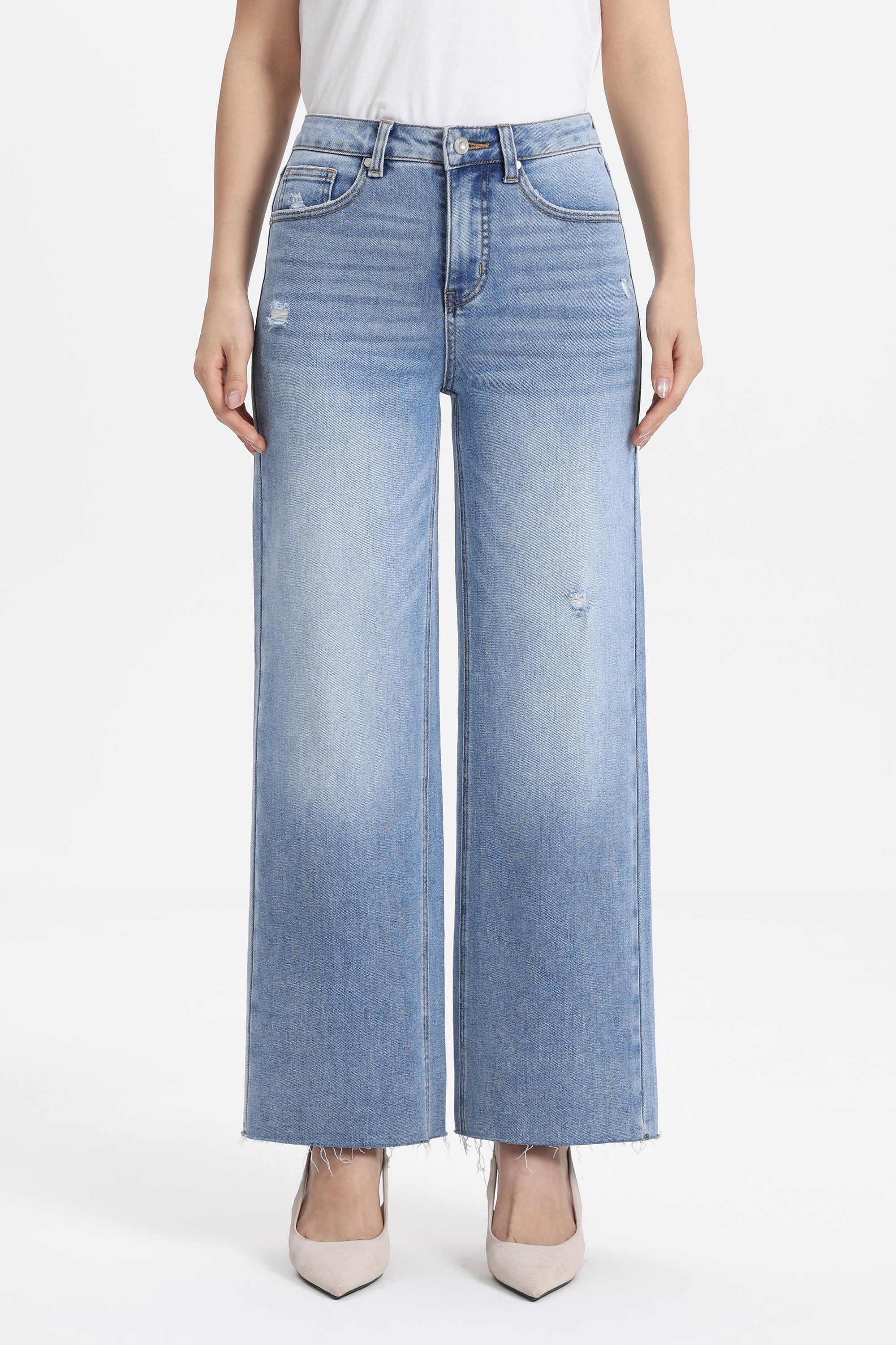 ONESO Vintage High Rise Straight Jeans