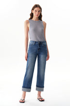 ONESO Modern Classic Mid Rise Straight Jeans