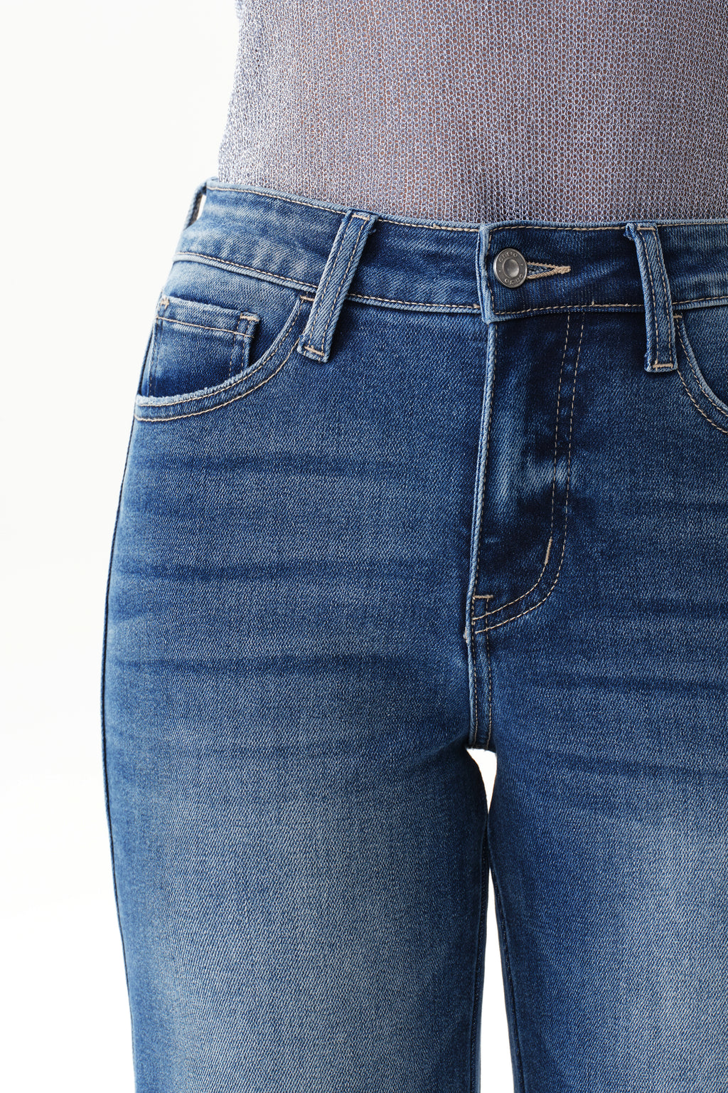 ONESO Modern Classic Mid Rise Straight Jeans