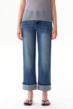 ONESO Modern Classic Mid Rise Straight Jeans