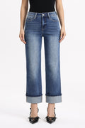 ONESO Modern Classic Mid Rise Straight Jeans
