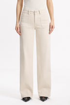 ONESO Minimalist Mid Rise Straight Jeans