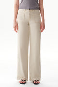 ONESO Minimalist Mid Rise Straight Jeans