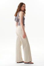 ONESO Minimalist Mid Rise Straight Jeans