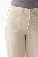 ONESO Minimalist Mid Rise Straight Jeans
