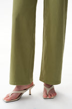 ONESO Earthy Mid Rise Wide Leg Jeans