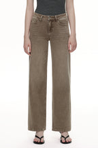 ONESO Modern Mid Rise Wide Leg Jeans