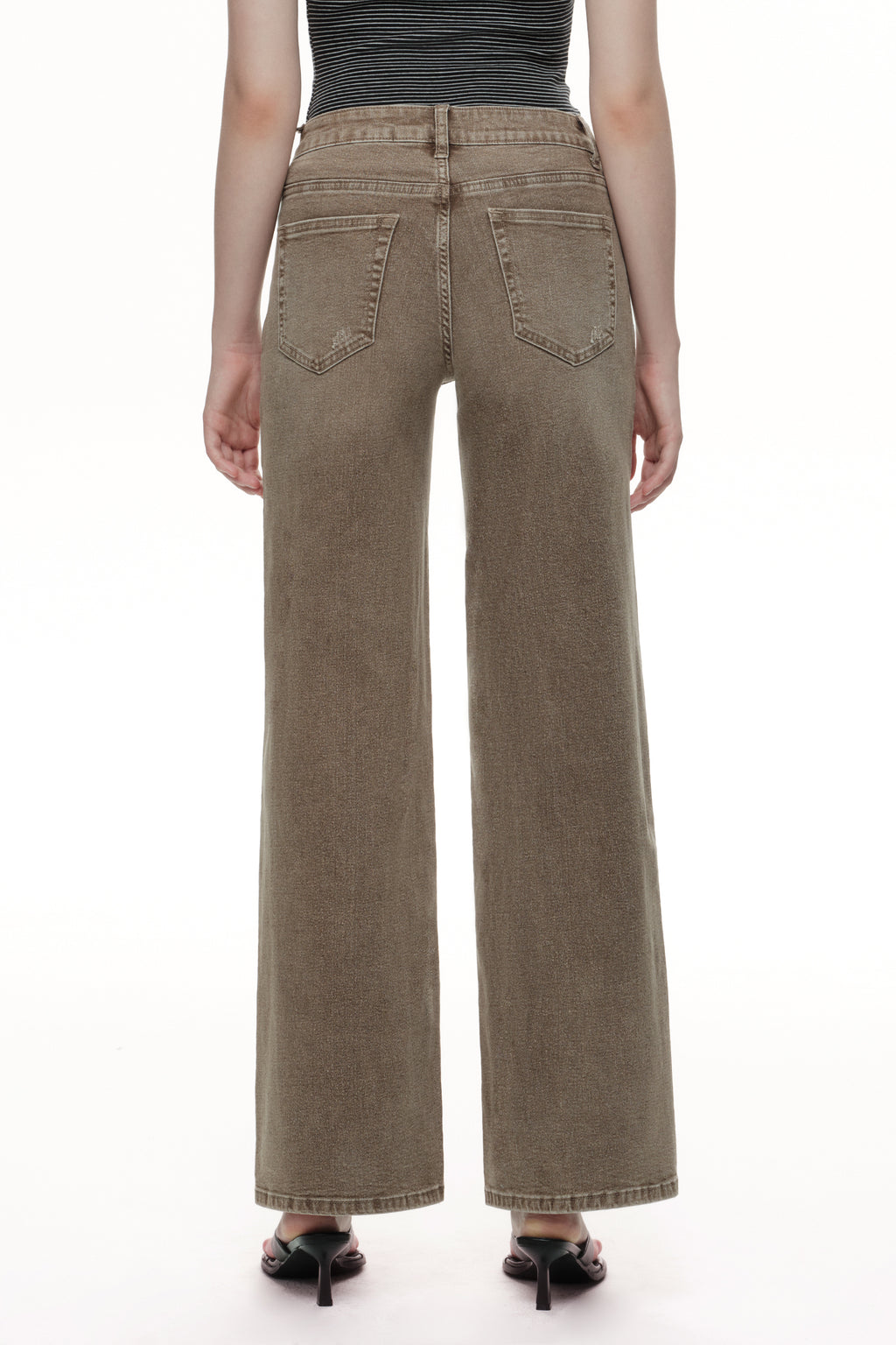 ONESO Modern Mid Rise Wide Leg Jeans