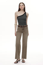 ONESO Modern Mid Rise Wide Leg Jeans