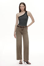 ONESO Modern Mid Rise Wide Leg Jeans