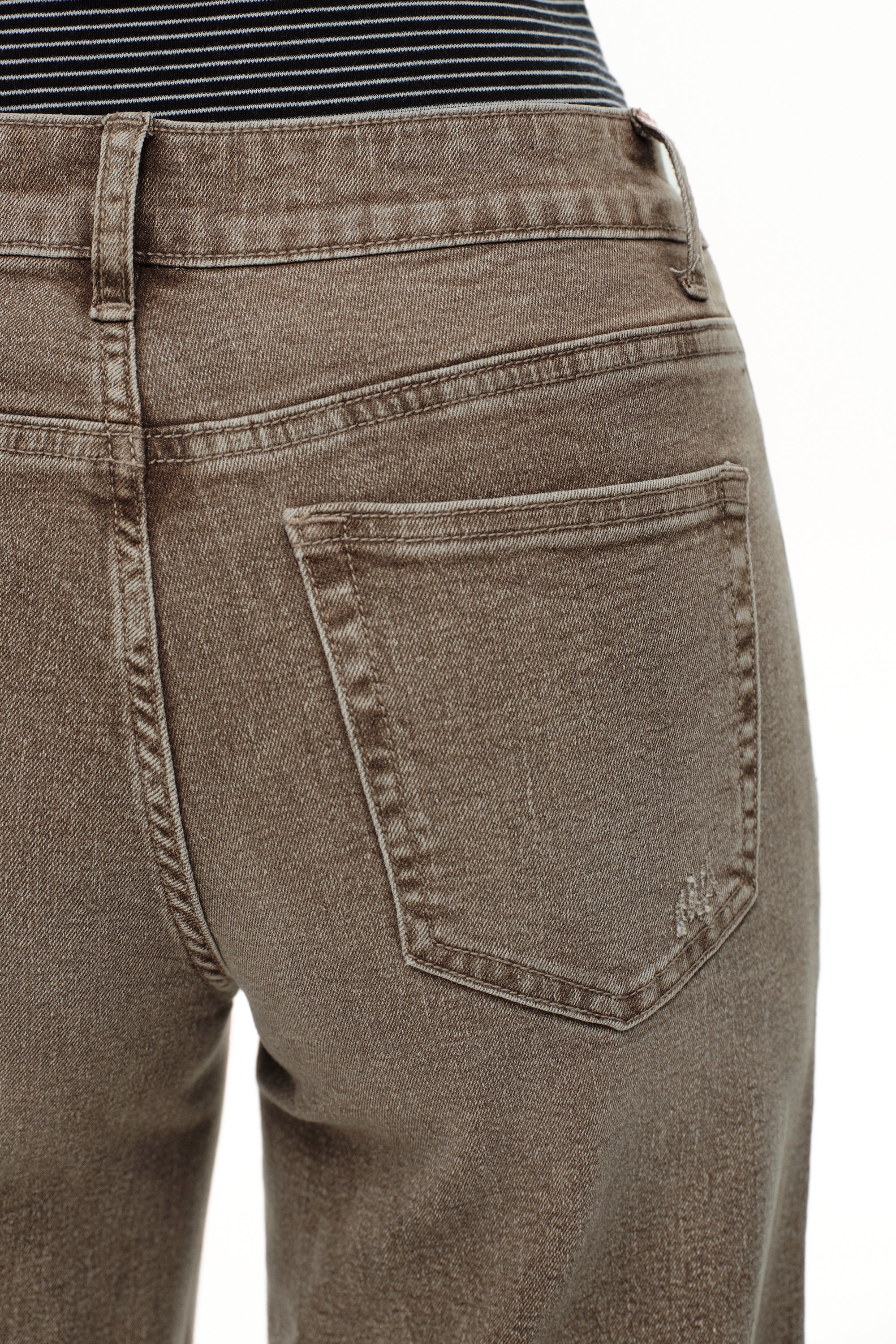 ONESO Modern Mid Rise Wide Leg Jeans