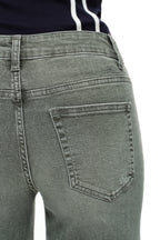 ONESO Modern Utility Mid Rise Wide Leg Jeans