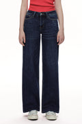 ONESO Timeless Mid Rise Wide Leg Jeans