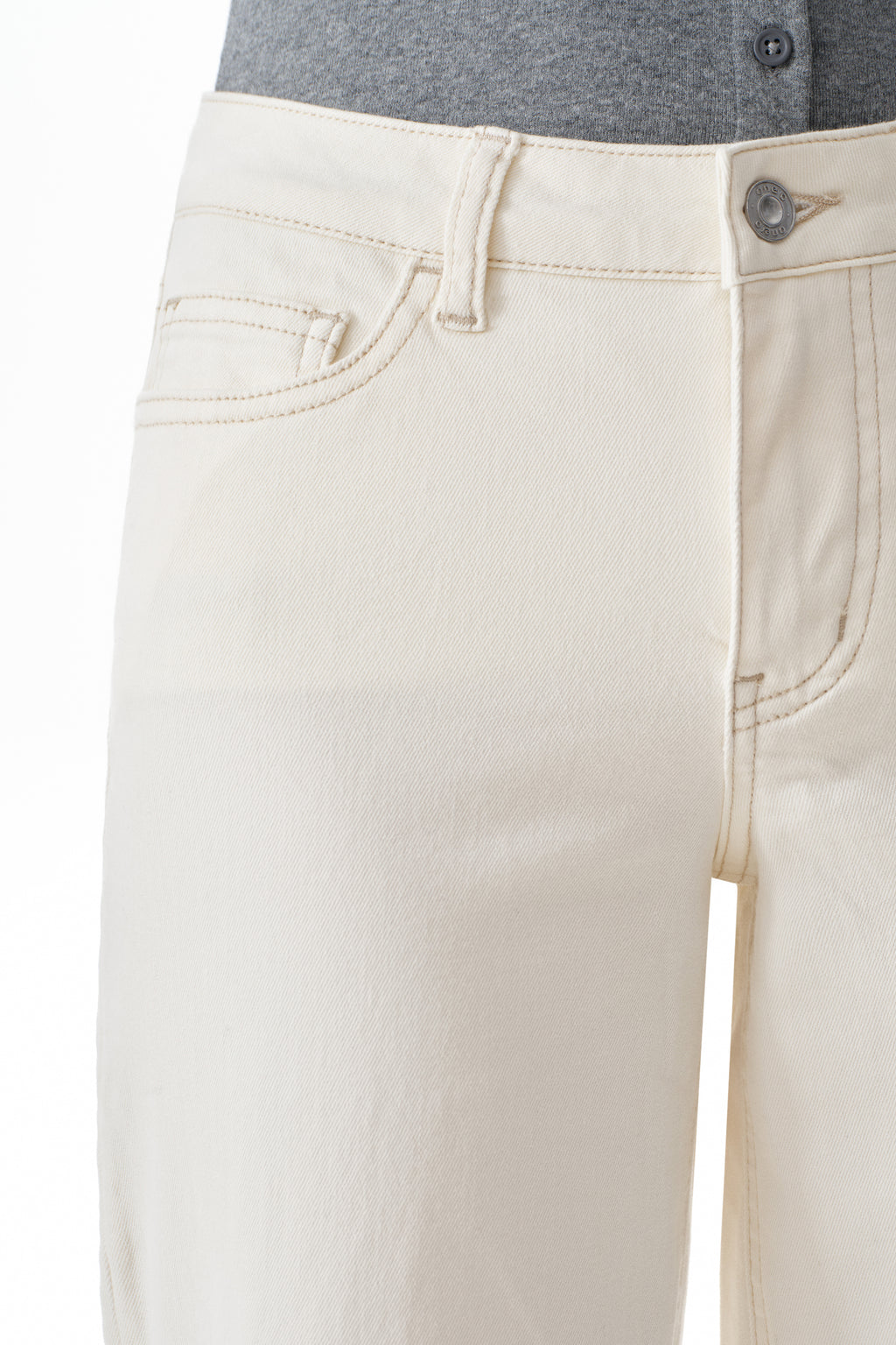 ONESO Modern Mid Rise Wide Leg Jeans