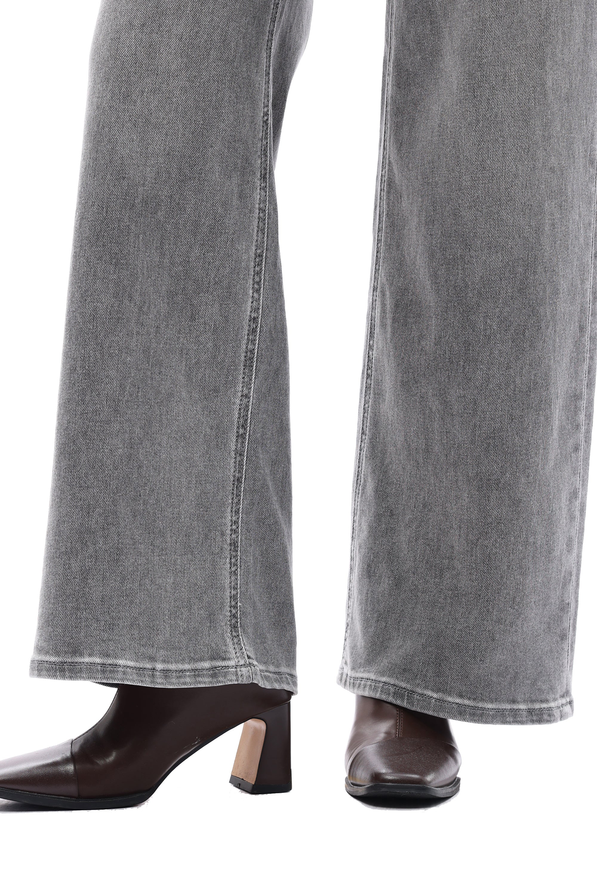 ONESO Effortless Mid Rise Wide Leg Jeans