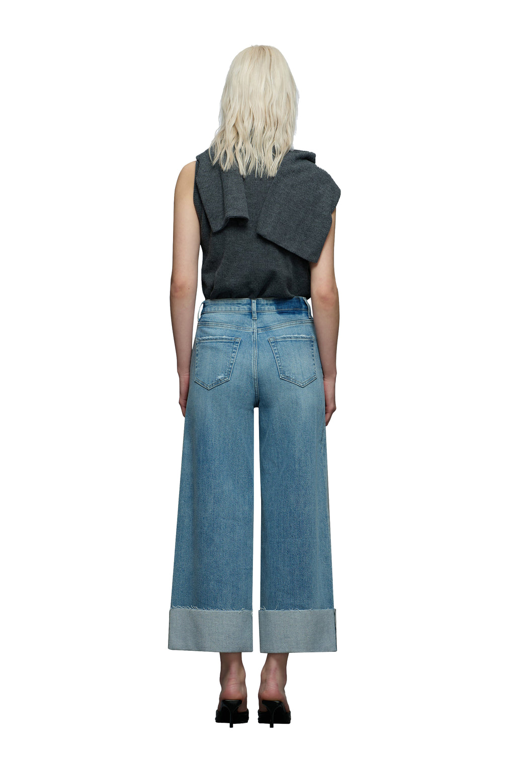 ONESO Timeless High Rise Wide Leg Jeans