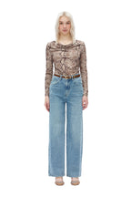 ONESO Retro High Rise Wide Leg Jeans