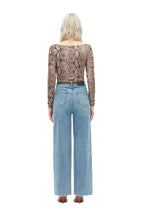 ONESO Retro High Rise Wide Leg Jeans