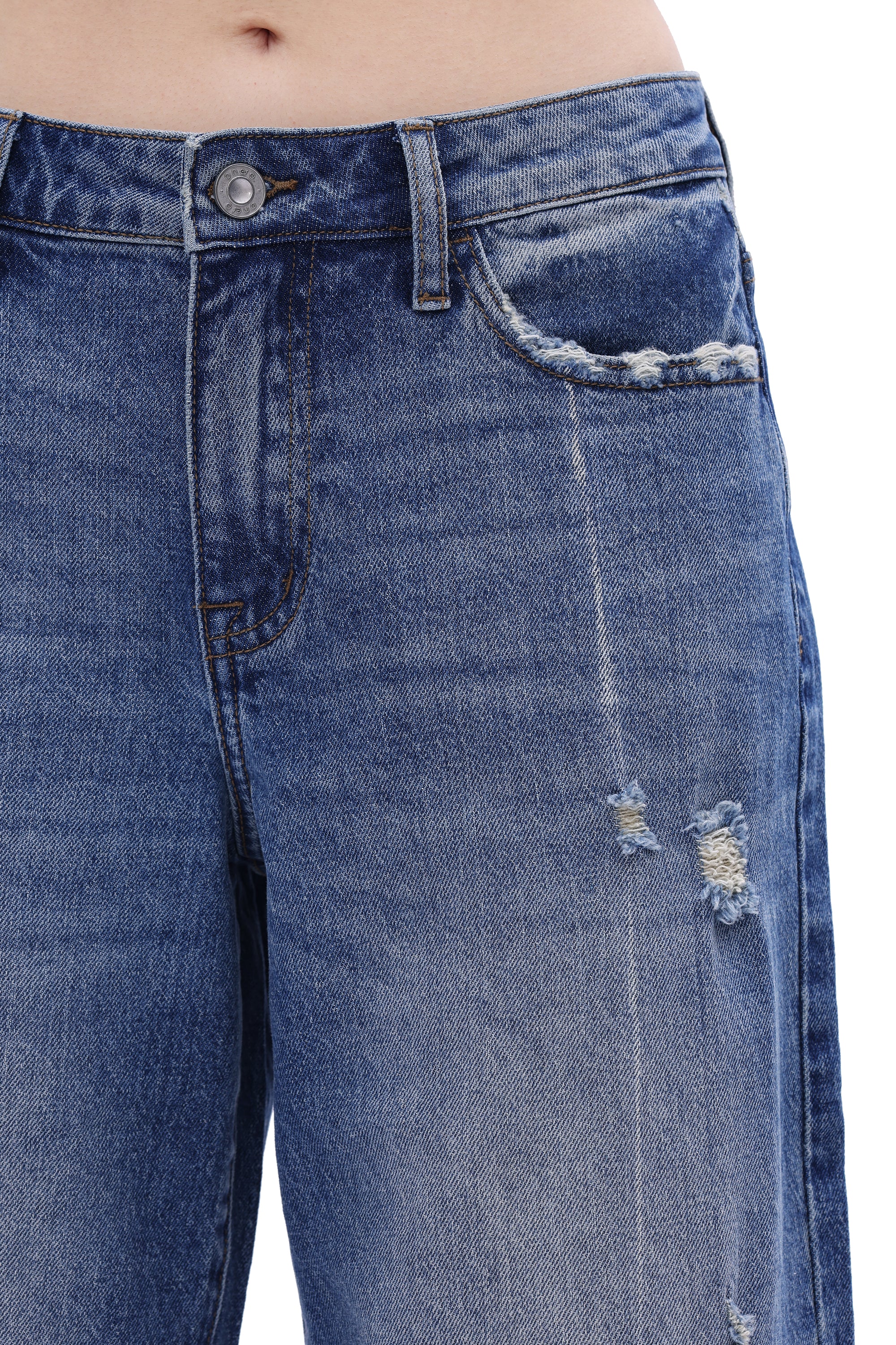 ONESO Rebellious Low Rise Wide Leg Jeans