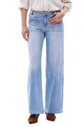 ONESO Chic Mid Rise Wide Leg Jeans