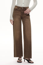 ONESO Earthy Mid Rise Wide Leg Jeans