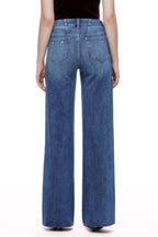 ONESO Relaxed Mid Rise Wide Leg Jeans