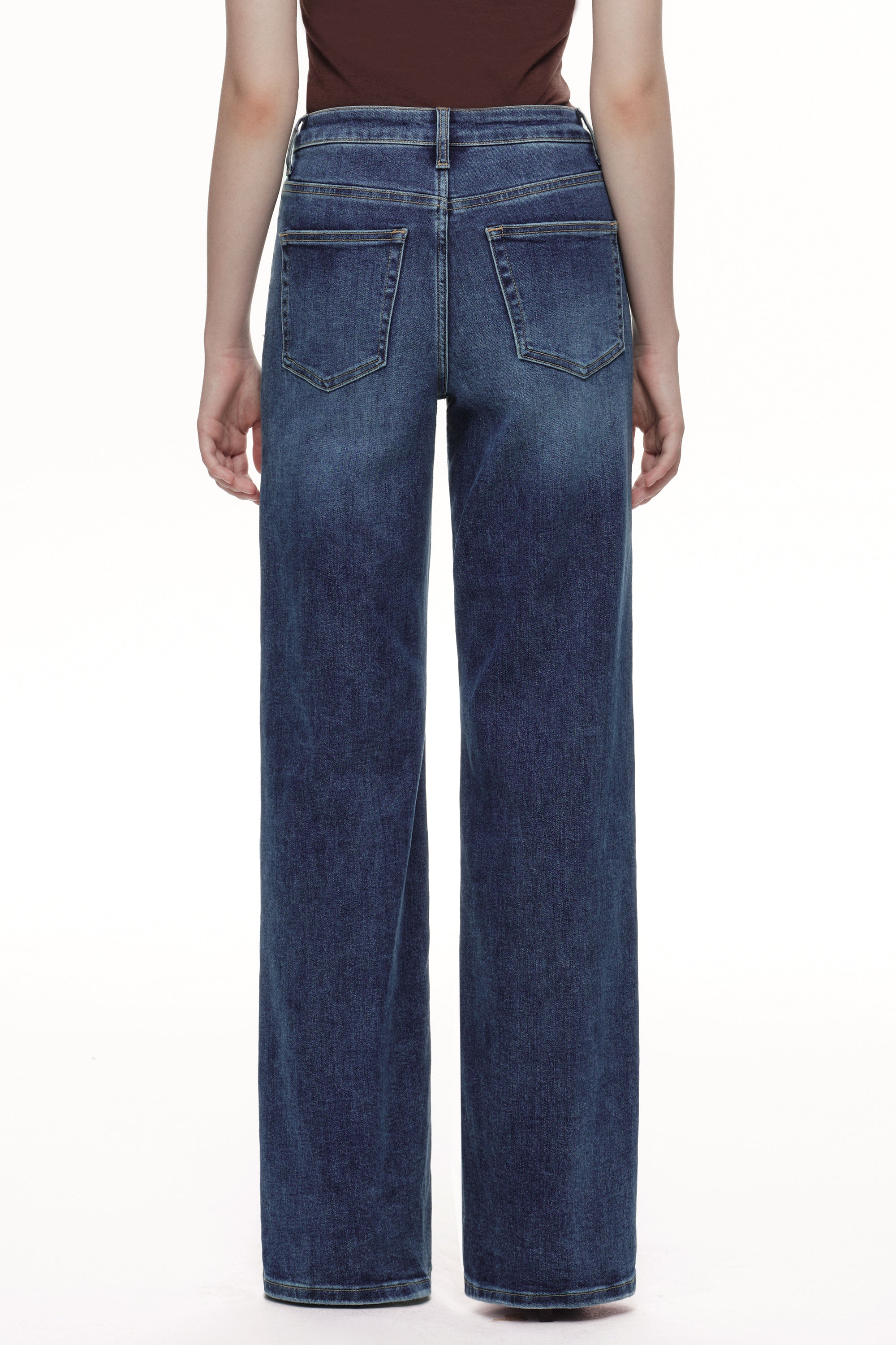 ONESO Timeless High Rise Wide Leg Jeans