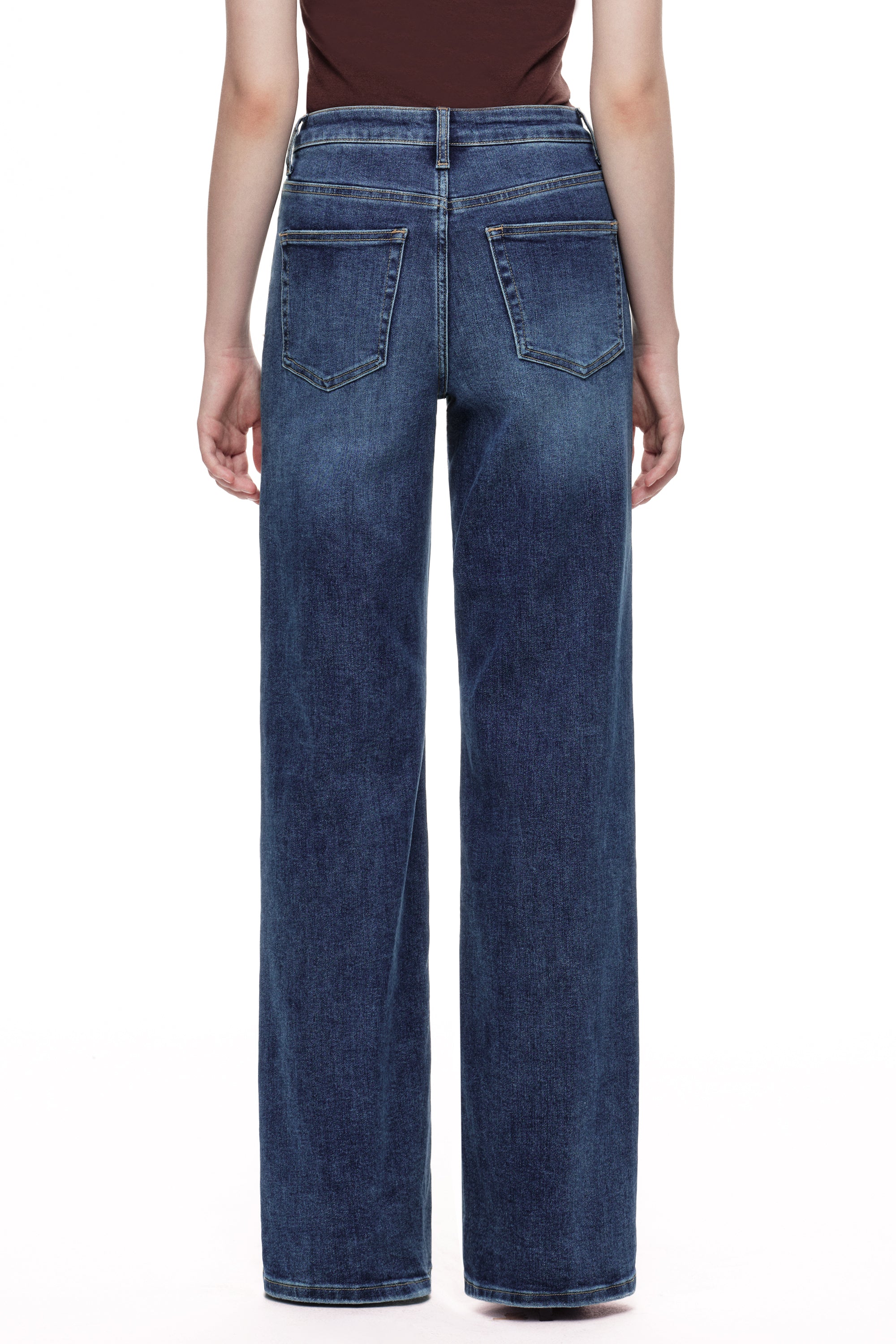 ONESO Timeless High Rise Wide Leg Jeans