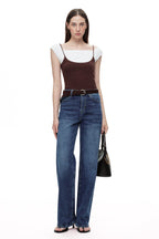 ONESO Timeless High Rise Wide Leg Jeans