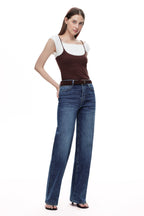 ONESO Timeless High Rise Wide Leg Jeans