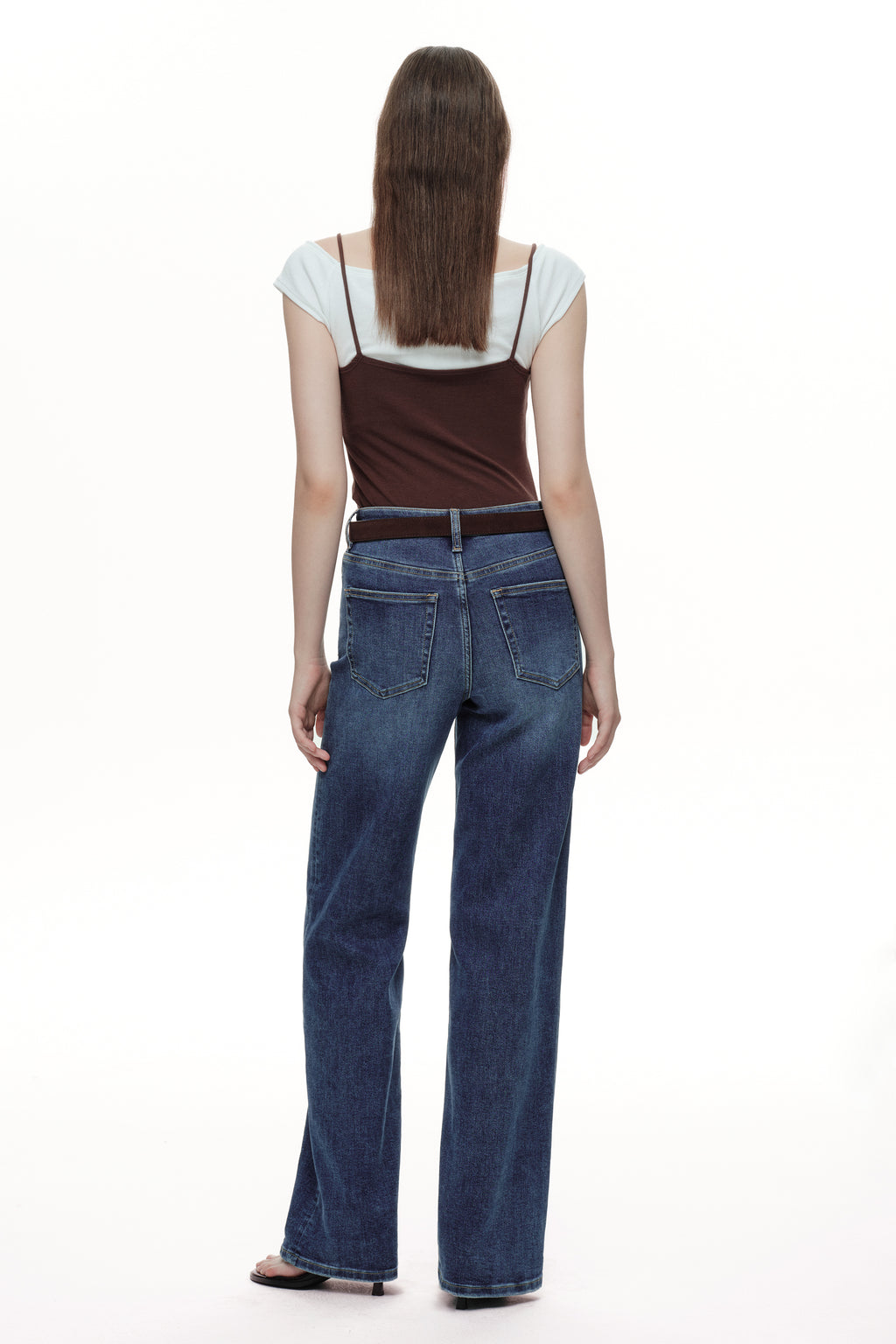 ONESO Timeless High Rise Wide Leg Jeans