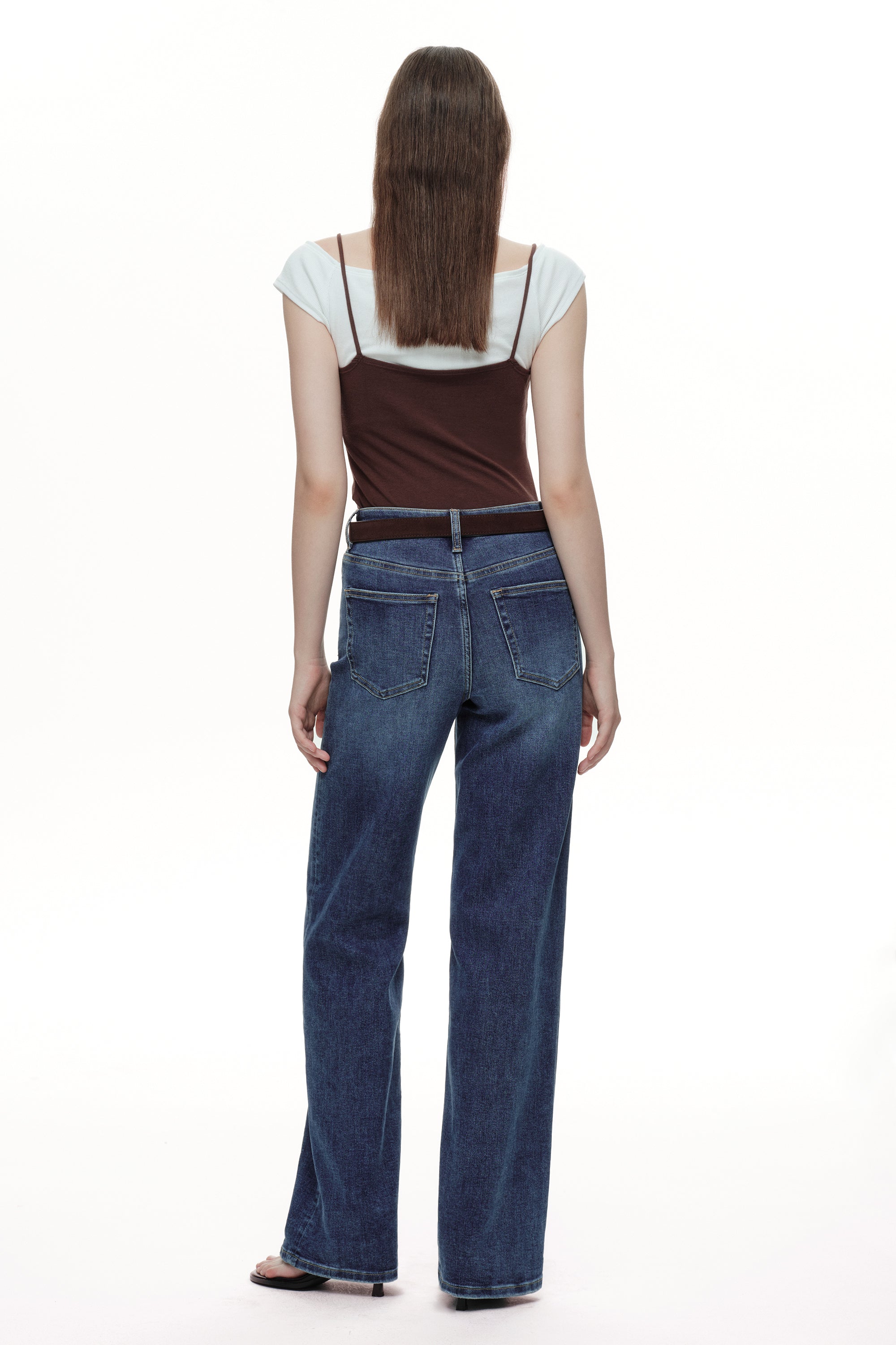ONESO Timeless High Rise Wide Leg Jeans