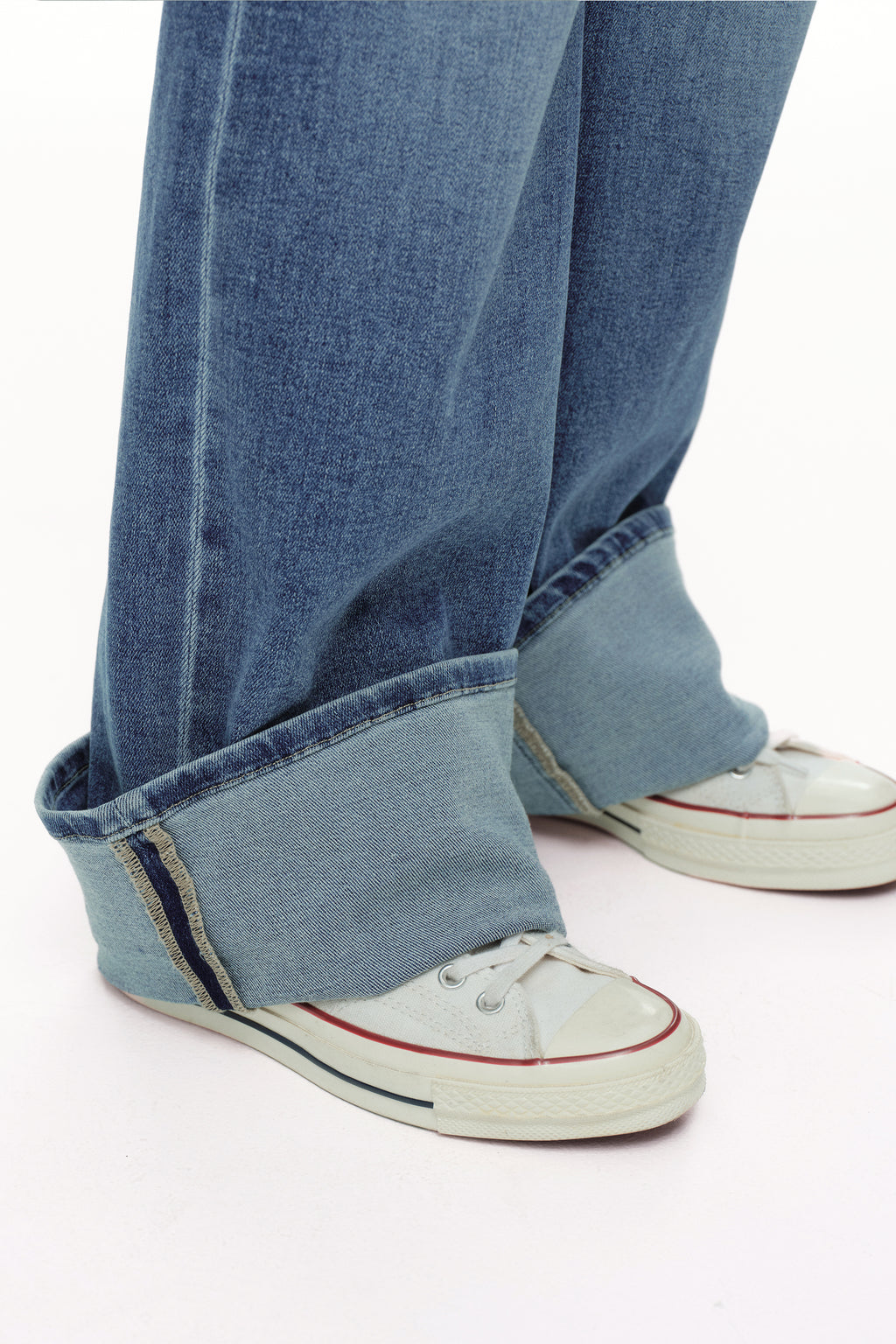 ONESO Chic High Rise Wide Leg Jeans