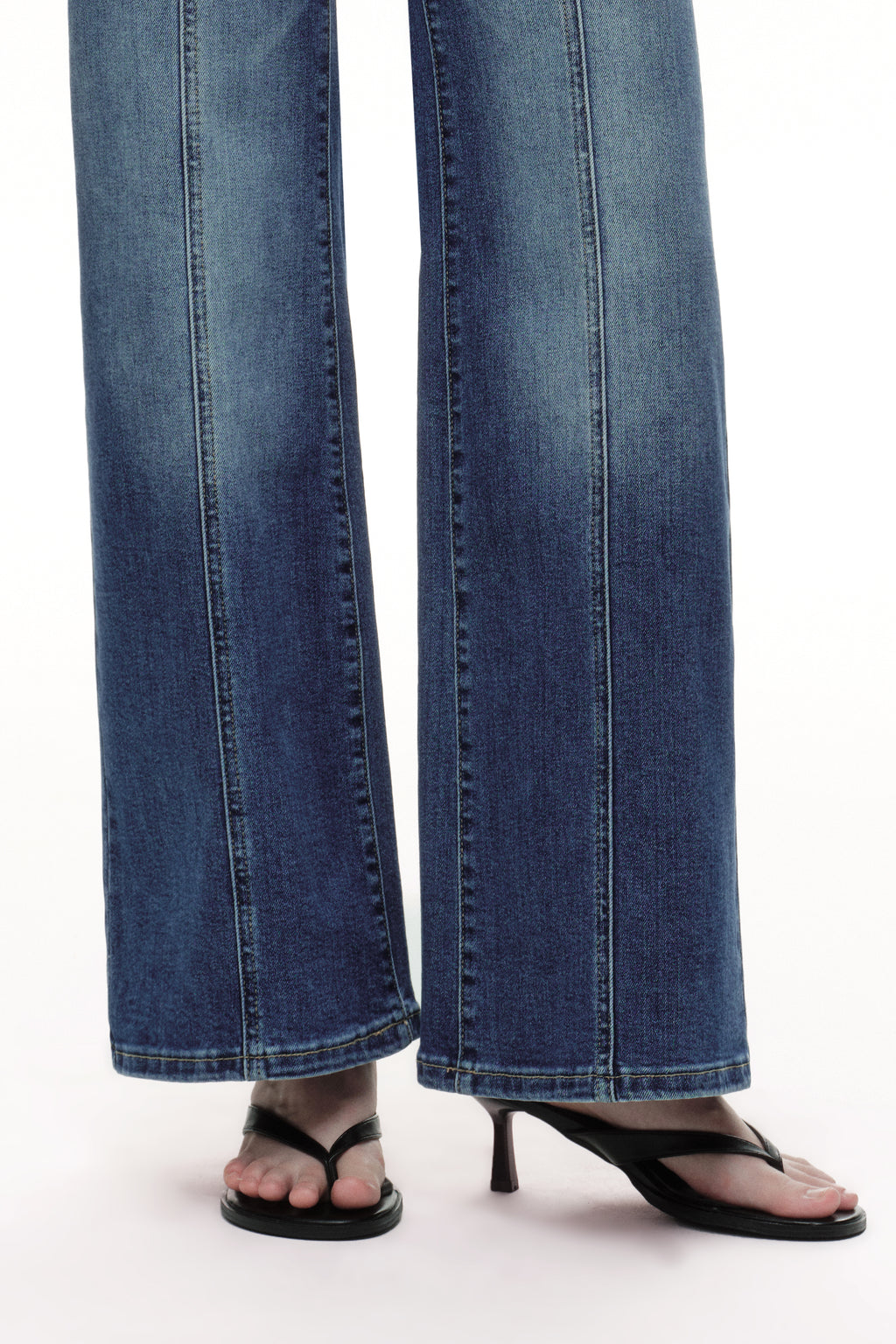 ONESO Elevated High Rise Wide Leg Jeans