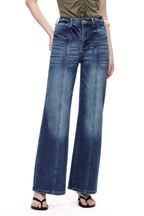 ONESO Elevated High Rise Wide Leg Jeans