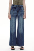 ONESO Elevated High Rise Wide Leg Jeans