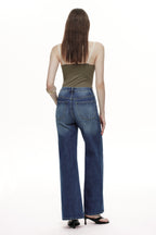 ONESO Elevated High Rise Wide Leg Jeans