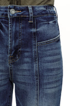 ONESO Elevated High Rise Wide Leg Jeans