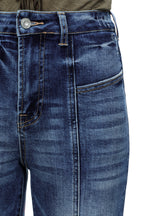 ONESO Elevated High Rise Wide Leg Jeans