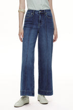 ONESO Clean Cut Modern High Rise Wide Leg Jeans