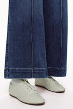 ONESO Clean Cut Modern High Rise Wide Leg Jeans